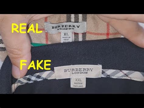 Burberry polo shirt real vs fake. How to spot original  